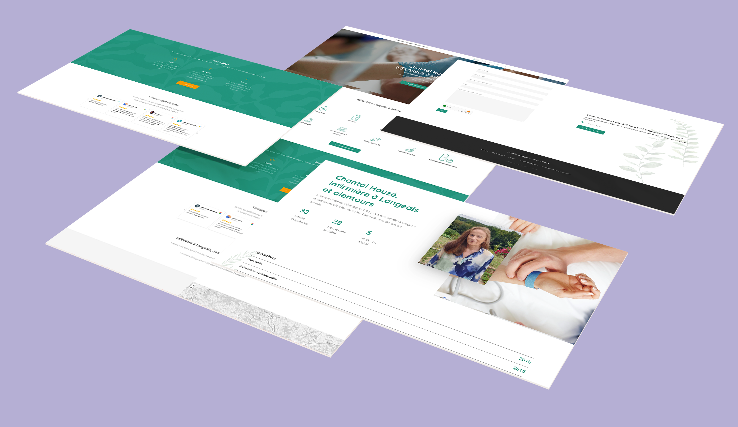 Site web – Chantal Houzé